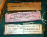 3 boxes of Colt 45 made in WWI all full and unopened - 1 of 1