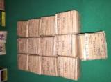 13 boxes of 7.63 Mauser Broomhandle in unopened military boxes - 1 of 2