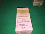 13 boxes of 7.63 Mauser Broomhandle in unopened military boxes - 2 of 2