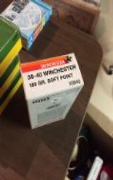 Winchester 38-40 new factory ammo- 1 of 2