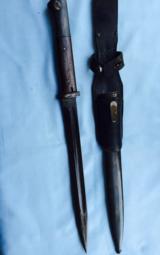 German WWII K-98 bayonet with serial # matching blade and scabbord - 3 of 4