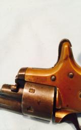 Colt Open Top Pocket Revolver 1871-1877 7 shot brass frame - 13 of 19