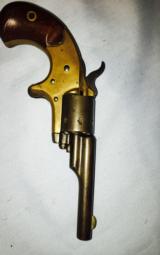 Colt Open Top Pocket Revolver 1871-1877 7 shot brass frame - 1 of 19