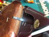 P-38 brown holster -dated 1940-excellent reproduction- 8 of 9