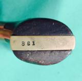 FRANK WESSON MODEL 1862 - dated on barrel-2n type 22 cal- 10 of 14
