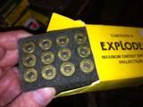 45 Long Colt -rare explodable bullets made in USA -Atlant Ga - 7 of 7