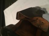 Black leather German P-38 holster well made - 5 of 5