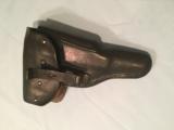 Black leather German P-38 holster well made - 1 of 5