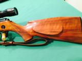 KKJ WALTHER w/rare double set triggers, and 22 magnum, scoped-excellent - 4 of 5