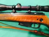 KKJ WALTHER w/rare double set triggers, and 22 magnum, scoped-excellent - 1 of 5