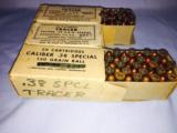 Three full boxes of 38 special Tracer Ammo by Winchester in Military Boxes - 2 of 3