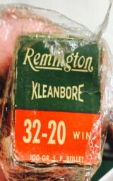 Remington 32-20 Vintage full box Red Dot -1940-1950's - 2 of 3