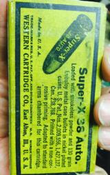 Western Ammunication Co. - 38 Super -3 boxes perfect condition - 9 of 9