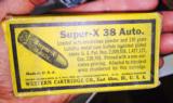 Western Ammunication Co. - 38 Super -3 boxes perfect condition - 5 of 9
