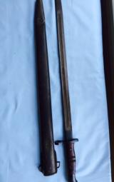 Mint -1917 Remington bayonet full length and uncut - 10 of 12