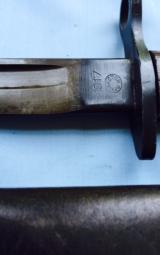 Mint -1917 Remington bayonet full length and uncut - 11 of 12