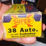 Weatern Arms Co 38 Super -Vintage Boxes - 1 of 8