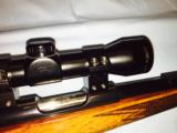 Rare KKJ bolt action 22 caliber Walther rifle w/3X9 Nichel Scope - 6 of 8