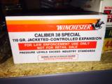 Winchester Special Ops ammo -two boxes 38 special - 1 of 3
