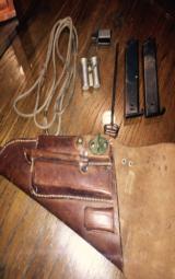 Lati full rig holster w/all accessorites for Swedish or Finnish 9mm Lati - 2 of 3
