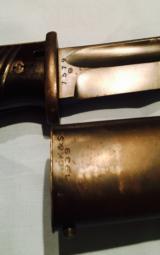 Un issued K-98 bayonet matching scabbard and blade dated 1939 - Mint - 12 of 13