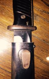 Un issued K-98 bayonet matching scabbard and blade dated 1939 - Mint - 1 of 13