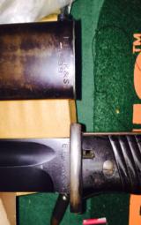 Un issued K-98 bayonet matching scabbard and blade dated 1939 - Mint - 5 of 13