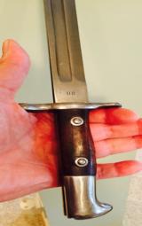 Krag un issued bayonets -two - 1900 blued and 1901 in the white - 10 of 13