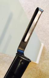 Krag un issued bayonets -two - 1900 blued and 1901 in the white - 13 of 13