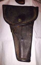 WWII Pigskin Luger holster -rare- 1 of 2