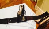J Hogue of Texas quick draw holsters and belt new condition-black leather - 4 of 6
