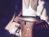 K-98 matching bayonet and scabbard w/frog w/original finish-mint blade - 9 of 16