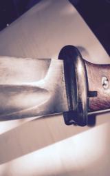 K-98 matching bayonet and scabbard w/frog w/original finish-mint blade - 11 of 16
