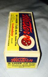 1930's Vintage 30 Luger and 30 Mauser Yellow/Red/Blue boxes
- 2 of 10