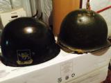 Original WWII G.I. 3rd Infantry Divison steel helmet and liner-excellent condition - 2 of 2