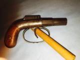 Allen & Thurber Company single shot double action 31 cal percussion pistol - 4 of 7