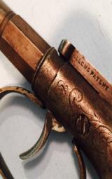 Allen & Thurber Company single shot double action 31 cal percussion pistol - 7 of 7