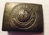 WWI German belt buckel -original and in perfect condition - 1 of 4
