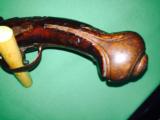 German/French 1800's Flintlock, Ivory inlays,raised carving
- 4 of 8