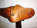 Original G.I. 45 Auto tan leather Holster -WWII - 2 of 4