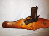 Original G.I. 45 Auto tan leather Holster -WWII - 3 of 4