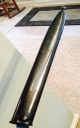 Krag -un issued bayonets & scabbards 1900 and 1901 mint blued and in white- 17 of 17