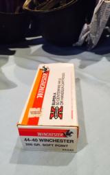 44-40 cal mint condition 50 rds by Winchester-Western - 1 of 3