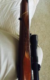 Anschutz 22 Magnum bolt action-model 141M new condition withWeaver K 4 scope - 5 of 14