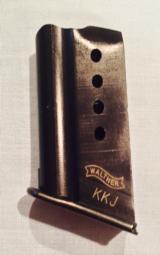 5 round Magazine for the 22
caliber KKJ bolt action rifle-
Mint condition - 3 of 4
