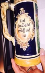 German Steiner Mug-colorful and inscribed -perfect condition - 2 of 8