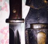 K-98 bayonet scabbard and frog in unissued condition "ASW 43" - 3 of 8