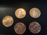 Four Gold $50.00 coins -American
- 2 of 6