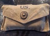 WWII G.I. First Aid Kit-unopened and complete-attached to G.I belt - 1 of 3