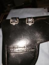 P-38 Black leather holster made by Original WWII makers-in Berlin - 3 of 5